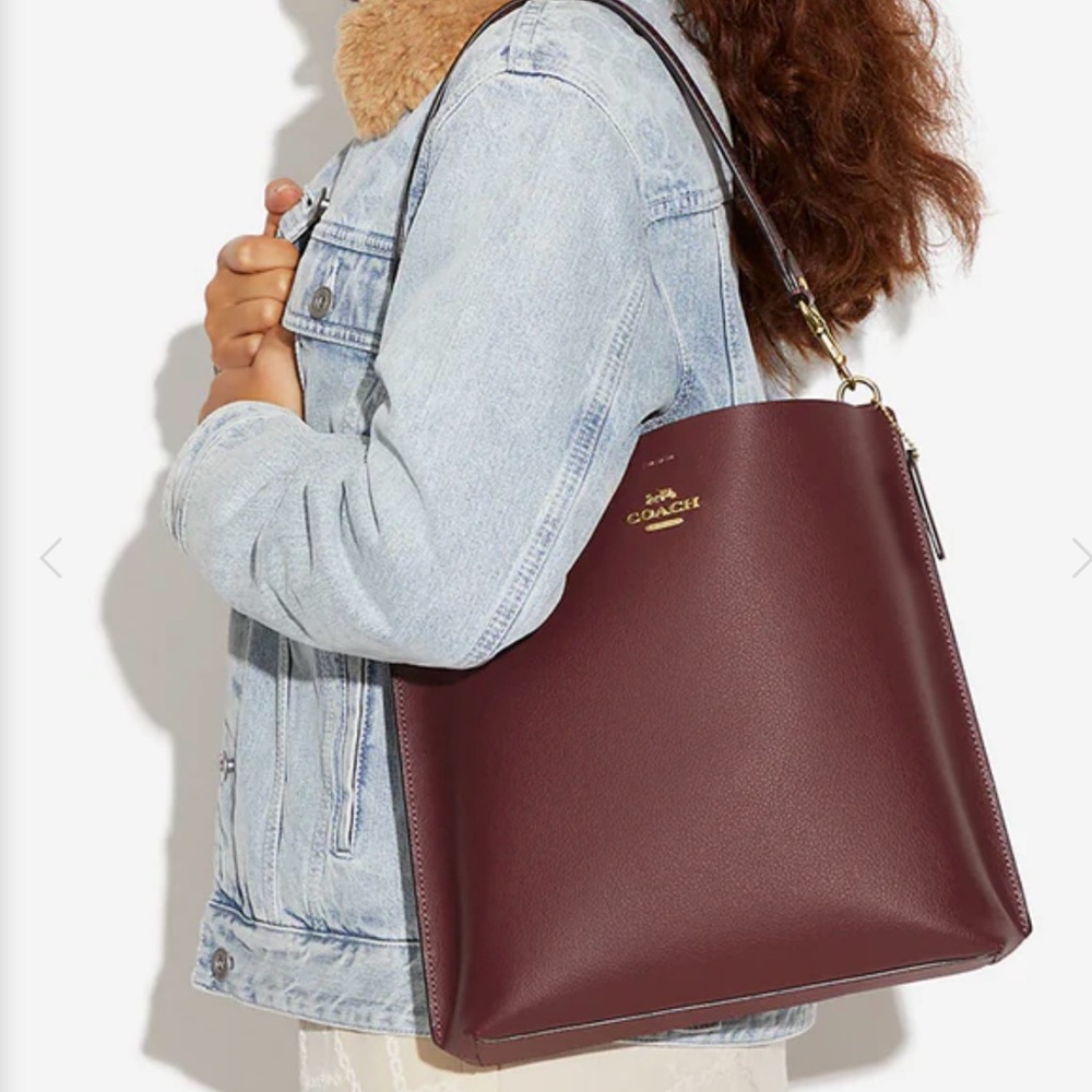 Coach Women's Mollie Bucket Bag 22 Crossbody Shoulder, Im/Wine Multi
With wallet - Picture 16 of 16